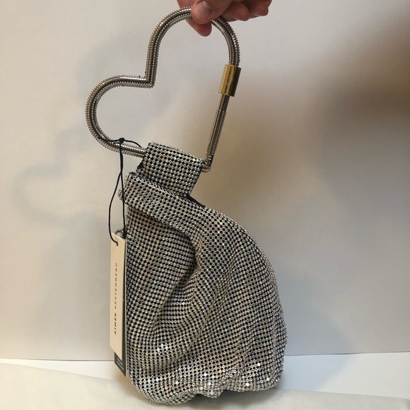 Aimee Kestenberg Handbags - Aimee Kestenberg Sparkling Heart Bag NWT